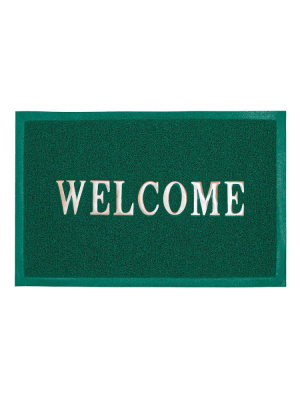 60х90-Зеленый-Welcome