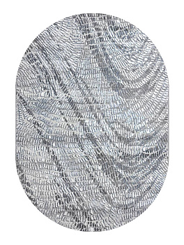 5834B-S.L.GREY-P.D.BLUE-OVAL